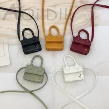 Модная супер мини маленькая сумка-мессенджер для девочек, роскошная дизайнерская симпатичная сумка через плечо, Брендовая женская сумка с надписью J