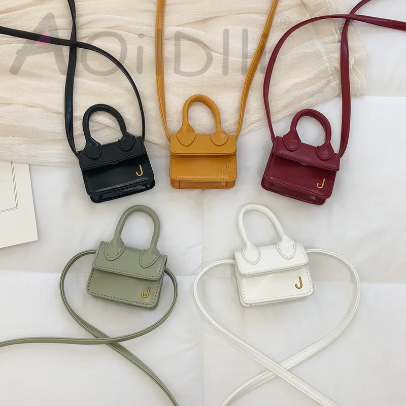 Fashion Super Mini Small Chain Girl S Messenger Bag Luxury Designer Cute Crossbody Bag J Letter Women Brand Handbag Top Handle Bags Aliexpress