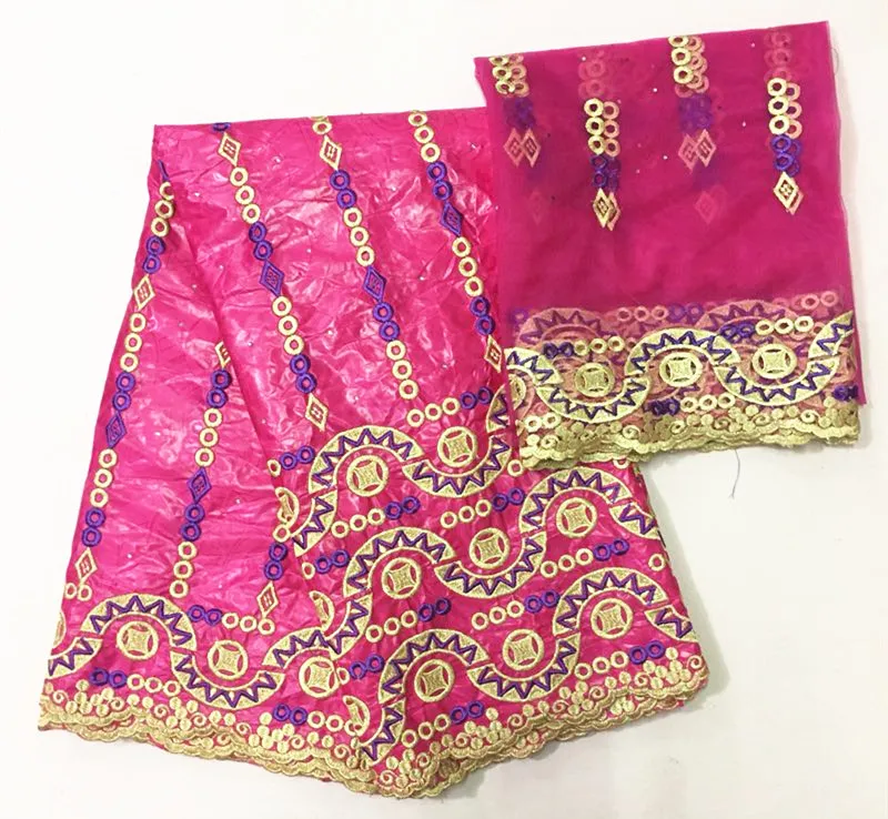 Все еще летают африканские кружевные ткани горячая Распродажа Модные женские Базен riche getzner нигерийская Кружевная повязка на голову 5+ 2 ярдов/партия