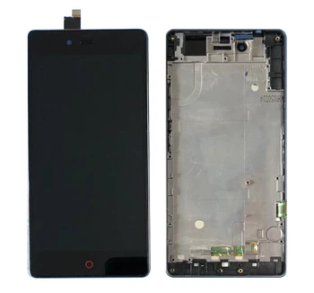 

For ZTE Nubia Z9 mini NX511J LCD Display Digitizer Screen Touch Panel Glass Sensor Assembly + Frame 1920*1080