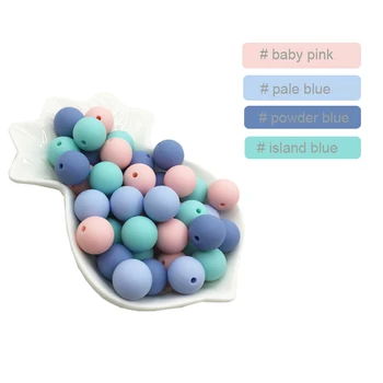 

NEW! 10mm 30pcs Silicone Beads Round Baby Teether Eco-friendly BPA Free Baby Teething Pacifier Chain Bead silicone rodents