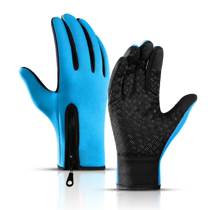 Зимние водонепроницаемые теплые перчатки, мужские лыжные перчатки, перчатки для сноуборда, перчатки для езды на велосипеде, зимние перчатки с сенсорным экраном, уличные перчатки