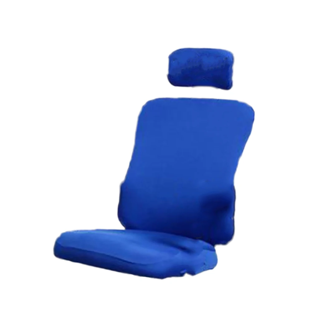 Polyester Spandex Split Style Computer Chair Slipcover for Home Office Study Room