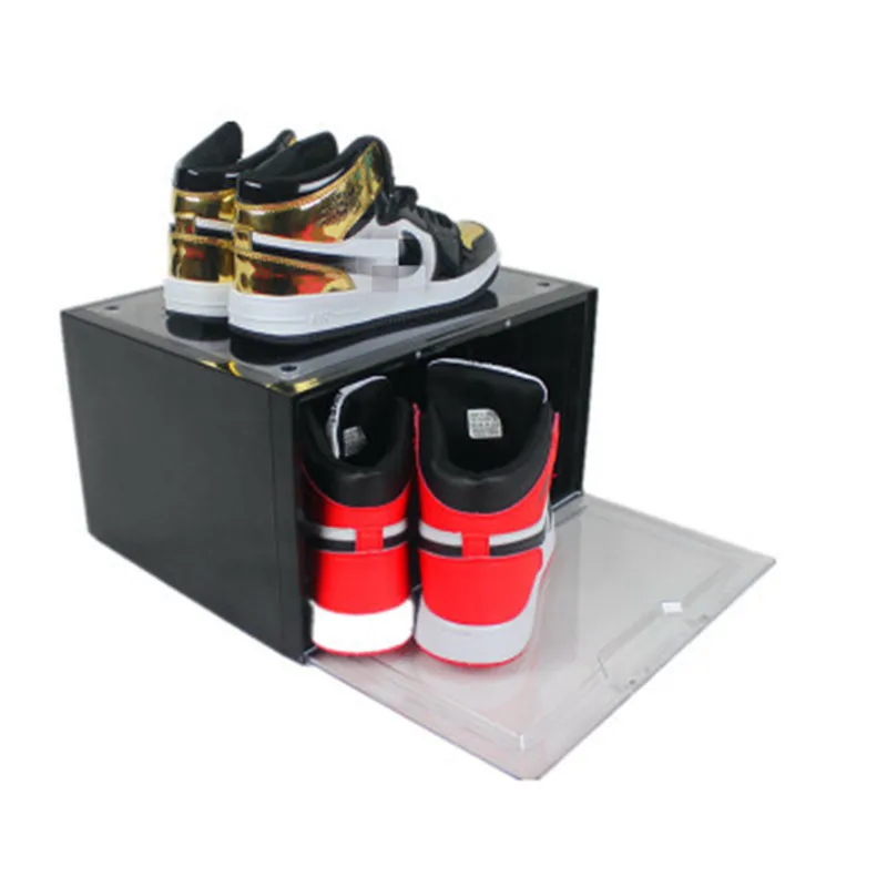 СВЕТОДИОДНЫЙ световой коробки для обуви кроссовки шкафчик для хранения документов(Пластик коробка для хранения мусора шкаф для хранения