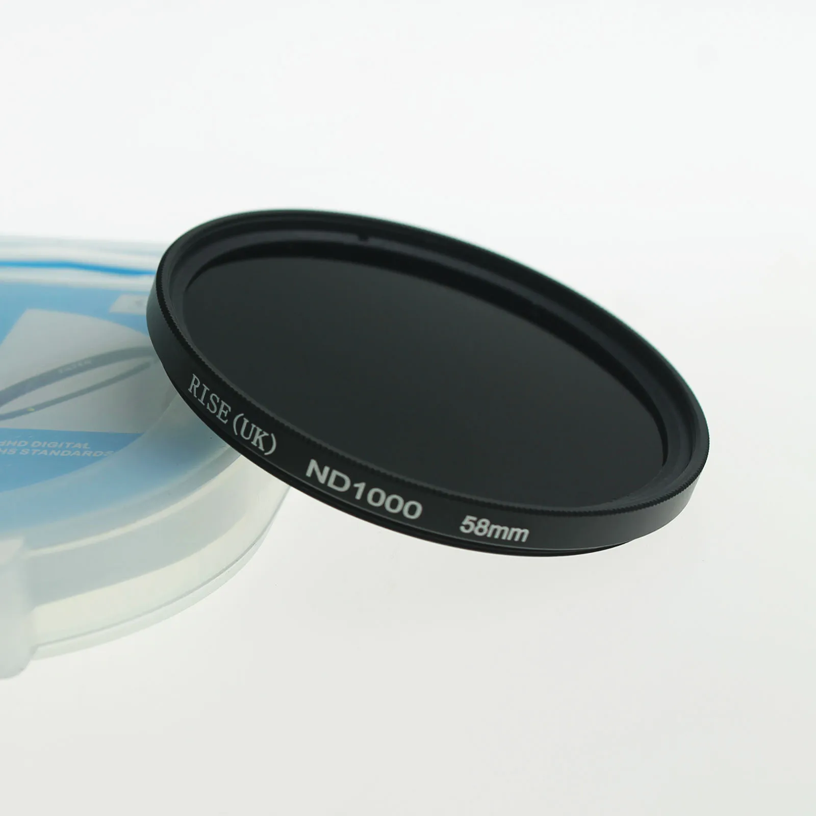 

RISE 58mm slim Neutral density optical grade ND ND1000 filter for digital camera lens DV