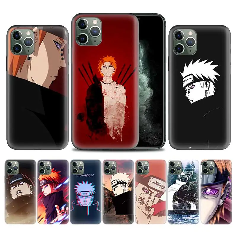 

Case Falls Cover for iPhone 11 Pro X XS MAX XR 7 8 6 6s Plus 5 5S SE 7Plus 8Plus Back Shell Coque Naruto Penn