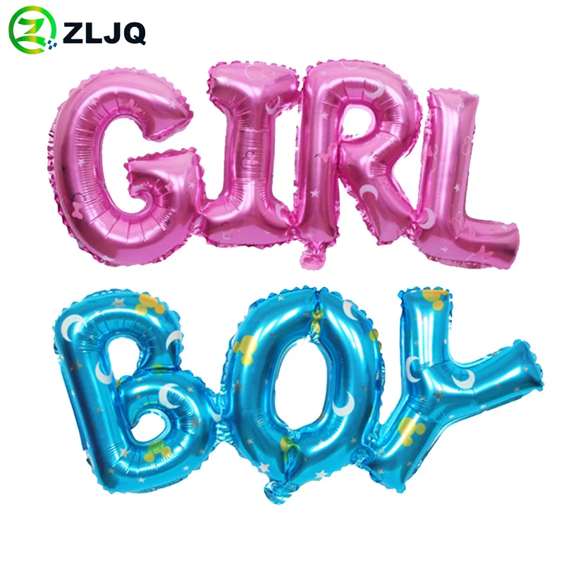 Надувные шары из фольги It's A Boy Girl Baby Shower | Дом и сад