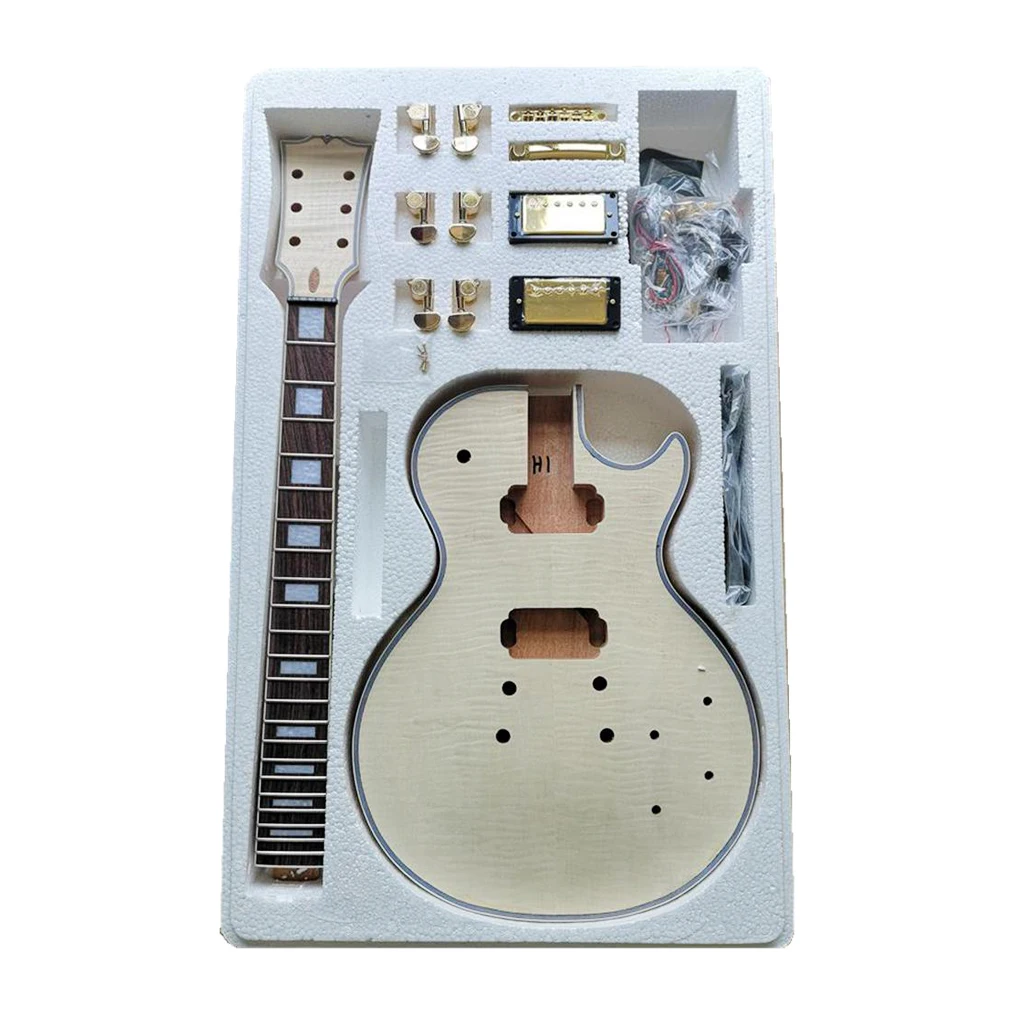 Electric Guitar Kit, DIY Kit For LP Electric Guitar, Gift For Children / Christmas / Musical Instrument Beginners