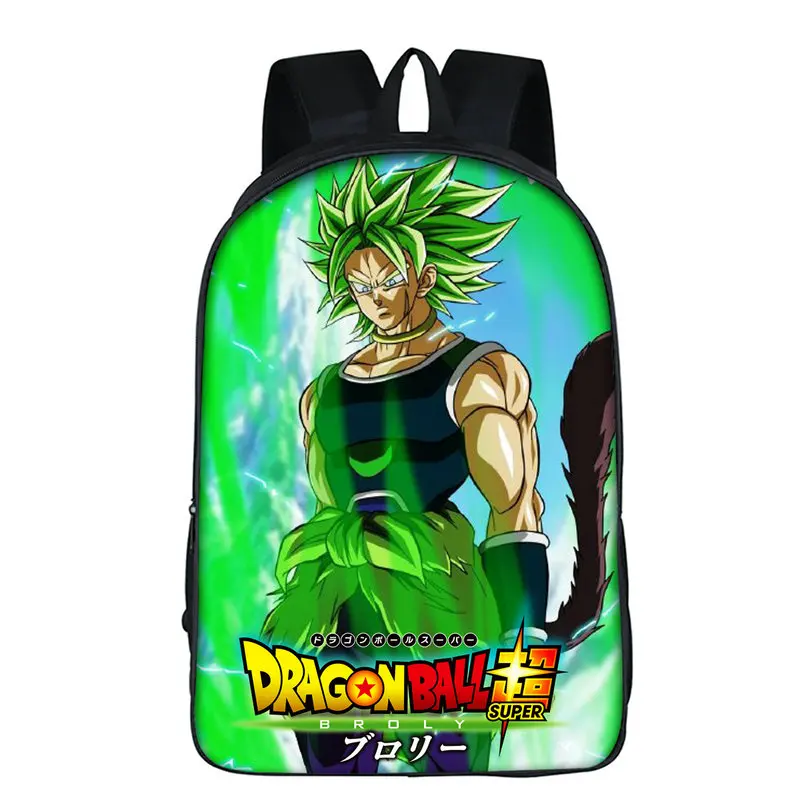 Горячая мультфильм DRAGON BALL школьная сумка для девочек мальчиков студенческий Детский Рюкзак Школьная Сумка для девочки детский Ранец Enfant - Цвет: photo color