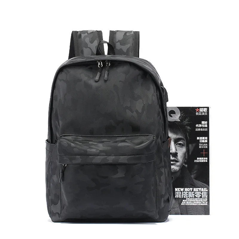 

Camouflage Fashion Large Capacity Outdoor Travel Backpack Schoolbag Fashion Backpack Men Street Men's Bag Backpack
