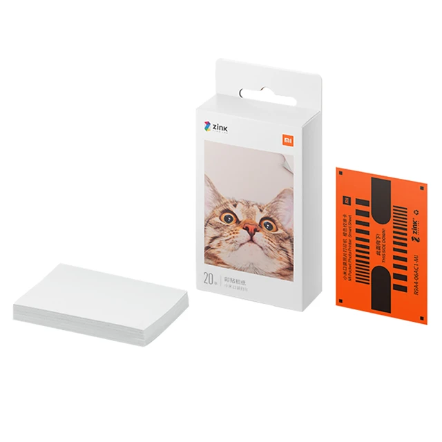 Xiaomi 20 feuilles de papier photo portable pour imprimante 3