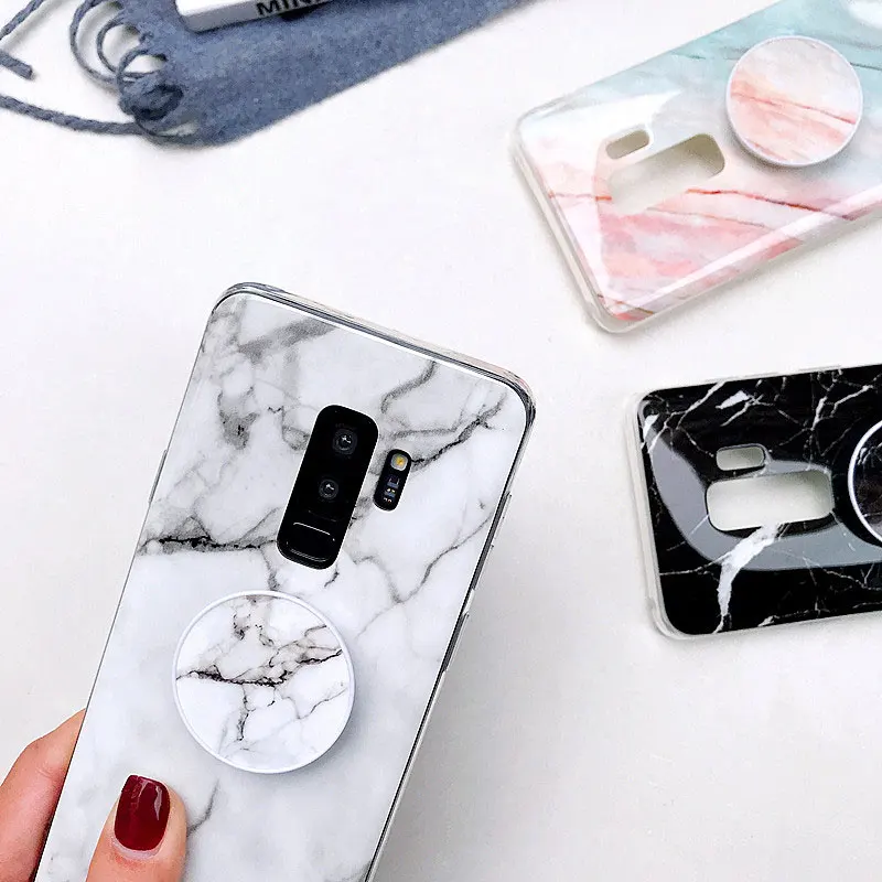 Мраморный чехол для Samsung A50 из мягкого ТПУ задняя крышка S10 LITE S10PLUS держатель SAMSUNG