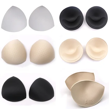 

1/3pair Women Intimates Accessories Sponge Bra Pad for Swimsuit Breast Push Up Removable Bikini Invisible Foam Bra Padding