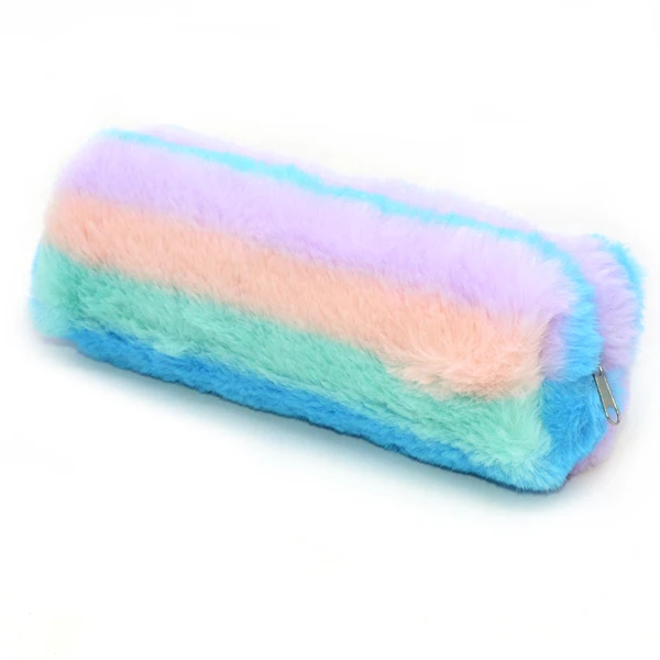 Чехол для карандашей Estojo Escolar Материал школьные принадлежности Estuche Trousse Scolaire Stylo чехол для карандашей Kalem Kutusu Box плюшевый милый - Цвет: D