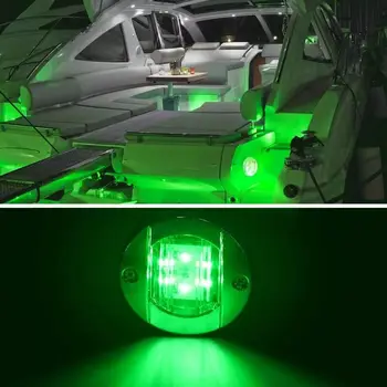 

Transom LED Stern Lights 12V IP67 Waterproof 2 Wires Round ABS Plastic