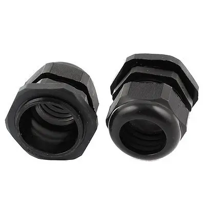 

PG36 22-32mm Adjustable Waterproof Wire Fixing Connect Cables Gland 2 Pcs