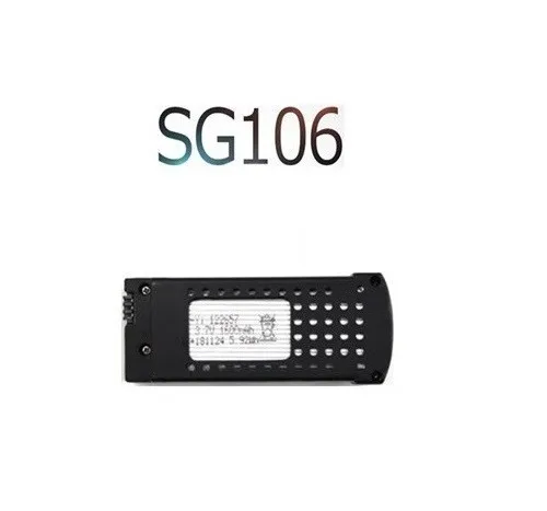«5 в 1») 3,7 V 1600mAh литий-полимерный Батарея Зарядное устройство для SG106 Дрон Квадрокоптер с дистанционным управлением запасные Запчасти 3,7 v Перезаряжаемые Батарея - Цвет: Green