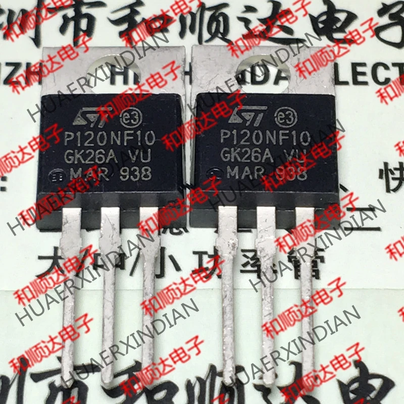 5 шт. STP120NF10 P120NF10 TO-220