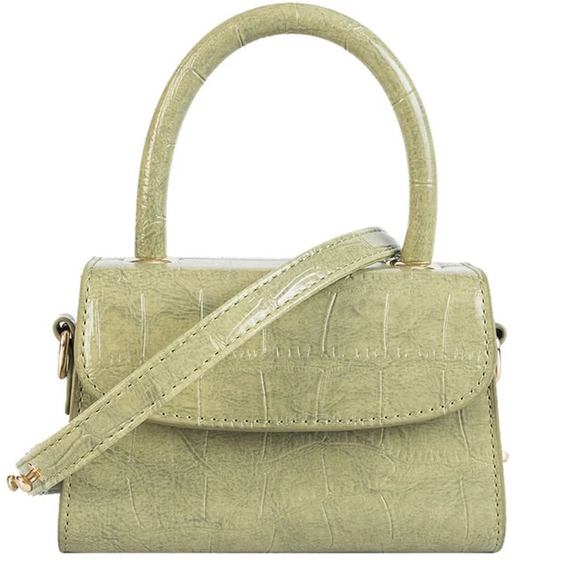 

Women Crocodile Pattern Crossbody Bags for Women 2019 2019 Small Chain Handbag Small Bag PU Leather Hand Bag Ladies Designer