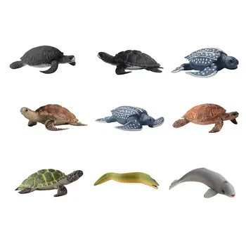 

Simulation Great White Shark Whale Shark Marine Life Model Turtle Penguin Underwater World Children Animal Toys