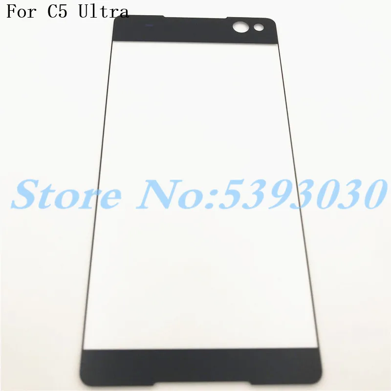 6,0 дюйма для sony Xperia C5 Ultra 5506 E5533 E5563 E5553 стеклянная передняя внешняя стеклянная линза сенсорная панель экрана