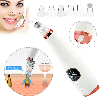 

Hot Blackhead Remover Skin Care Pore Vacuum Acne Pimple Removal Vacuum Suction Tool Pore Cleaner Diamond Dermabrasion Machine