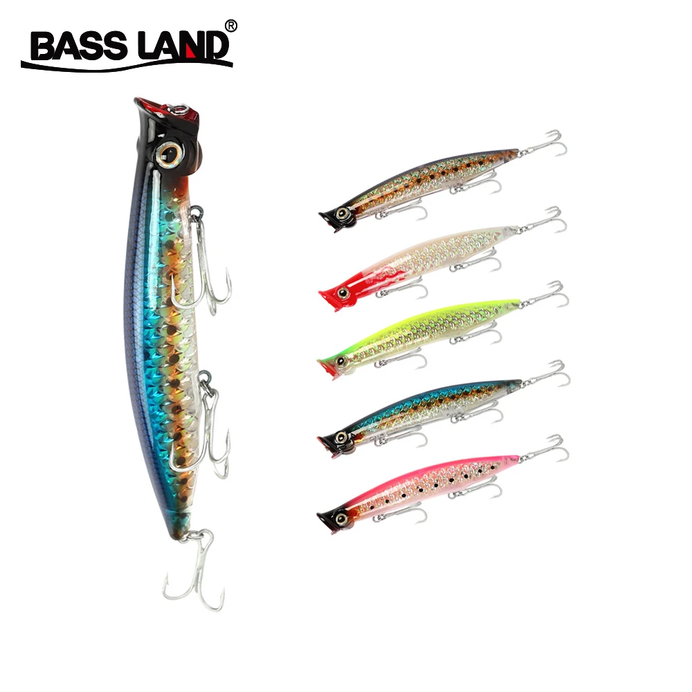 Bassland Поппер isca искусственная жесткая Приманка crankbait рыболовная приманка воблеры