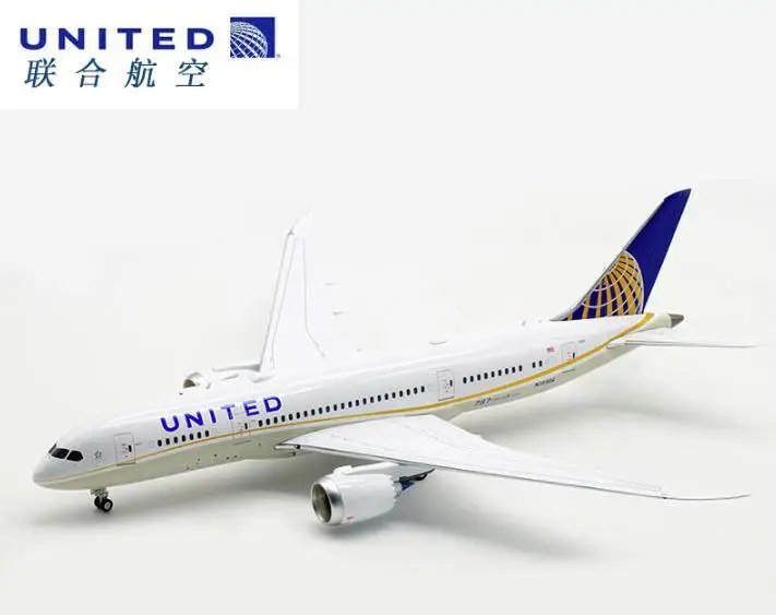 Inflight Юнайтед Эйрлайнз Боинг B787-8 N26906 1/200 литая модель самолета