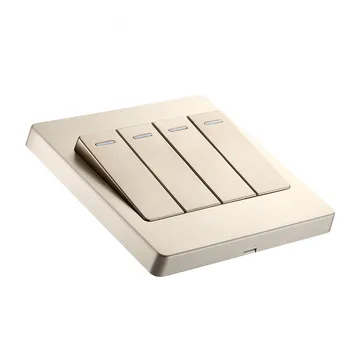 

Switch socket 4 open double control switch wall power panel