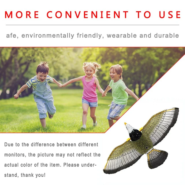 Luminous Bird Repellent Hanging Eagle With Music Flying Bird - Foto 8