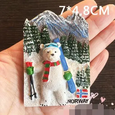 Горячая Распродажа, новинка, магнитное время, Европа, Норвегия, туризм, памятные пейзажи, холодильник, магнитная доска для записей, наклейка, домашний декор, сувенир
