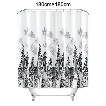 

Water-Repellent Polyester Print Shower Curtain Mildew-Free European Shower Curtain72-Inch by 72-Inch Ombre Backdrop