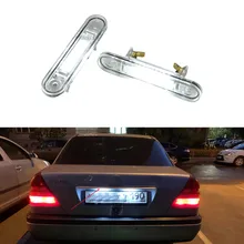 

2pcs Error Free Canbus LED License Plate Number Light Lamp For Benz E-Class W124 190 W201 C-Class W202 Car Styling