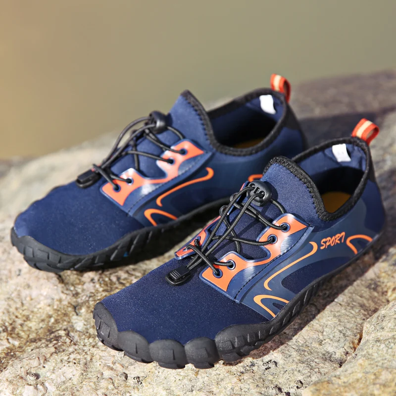 Couple mesh outdoor sports shoes casual non-slip wear-resistant five-finger shoes summer sports wading quick-drying shoes