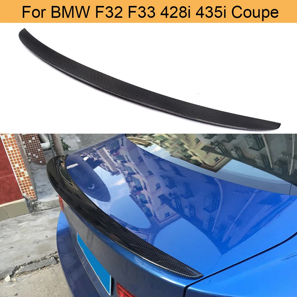 Спойлер на заднее крыло из углеродного волокна для BMW 4 серии F32 F33 428i 435i купе 14 16