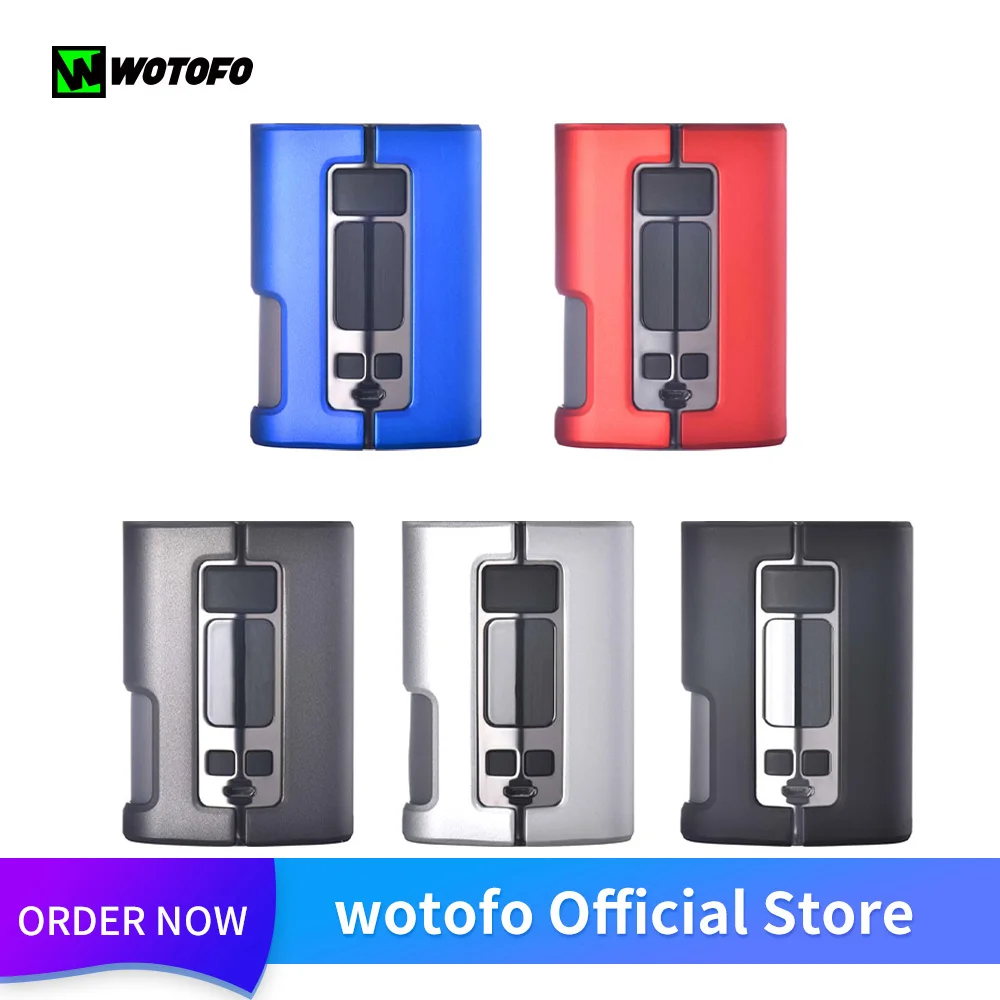 Оригинальный Wotofo диадические Box Mod 8 5 мл мощный без какой либо 18650 Батарея Vape squonk