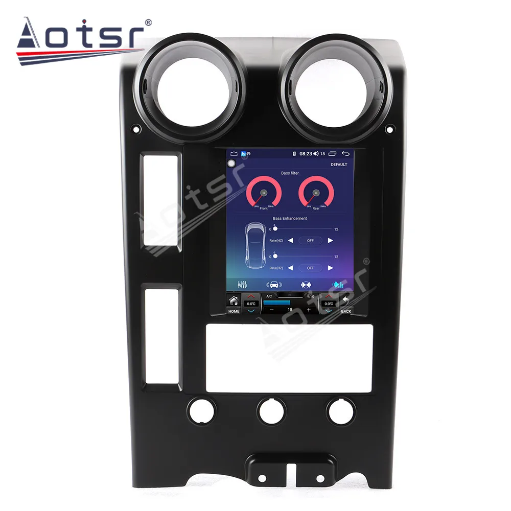 6G+128G Android 10 Tesla Style Vertical Screen Navigation Car Multimedia Radio Player For Hummer H2 2004-2009  built in carplay