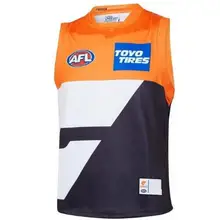AFL GWS GIANTS домашний трикотаж размер S-3XL