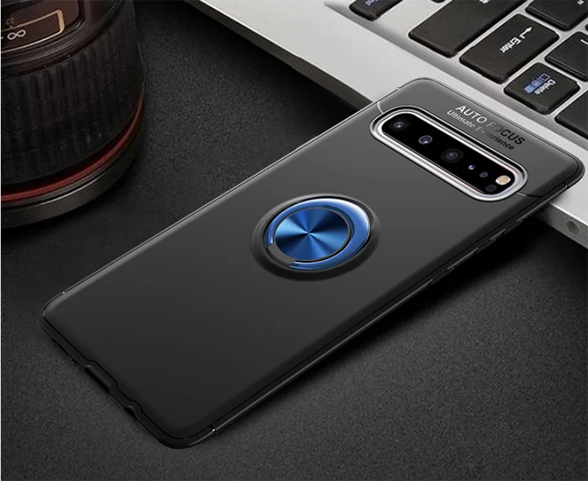 Магнитный Невидимый кронштейн, мягкий чехол для телефона samsung galaxy A50 A70 A40 A20 Note 8 9 10 S8 S9 S10 plus