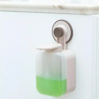 

Soap Dispenser Hand Sanitizer Bottle Wall-Mounted Hand Cleaner Machine Punch-Free Sink Soap Dispenser For Bathroom Kitchen