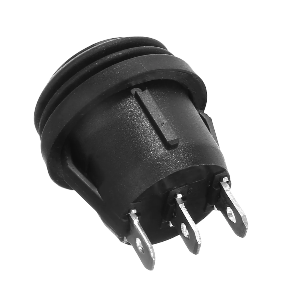 Mayitr 5pcs On/Off/On Three Position Round Rocker Switch SPDT Car Boat Motorcycle Waterproof 10A/125V 6A/250V