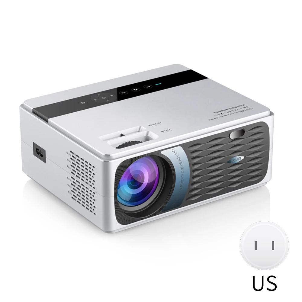 CP600 домашний видеопроектор 720P с физическим разрешением 4,3 дюймов Большой проектор поддерживает Вход 1080P wifi - Цвет: WIFI