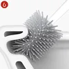 Youpin Yijie TPR Vertical Storage Toilet Brushes and Holder Cleaner Set Silica Bathroom Glue Bristles for xiaomi Cleaning Tool ► Photo 3/6