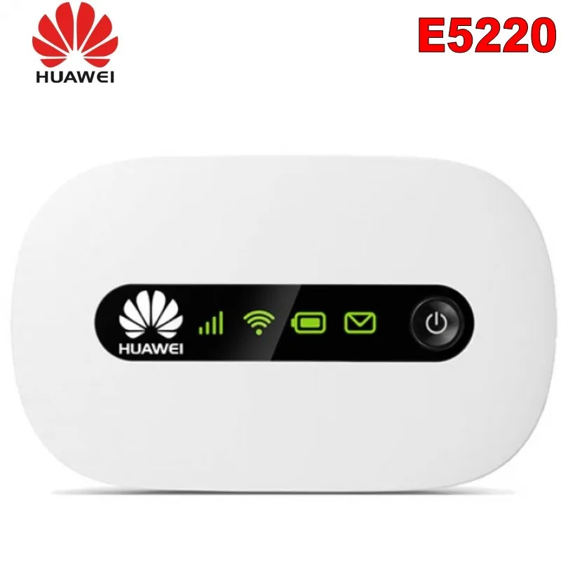 

New Unlocked Huawei E5220 3G Wifi Wireless Router Mini Mifi Mobile Hotspot Pocket Car Wifi Modem With SIM card slot PK E5330