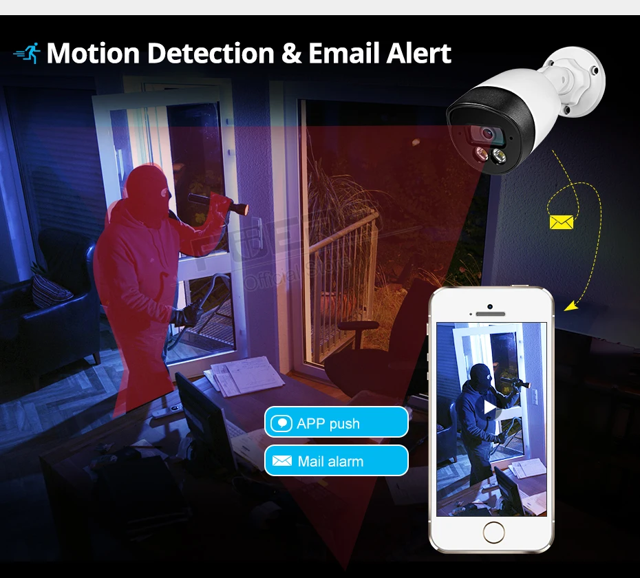 KERUI 8CH 5MP POE NVR Camera System Kit H.265 Face Record Security Camera Smart Voice Reminder CCTV Video Surveillance NVR Set