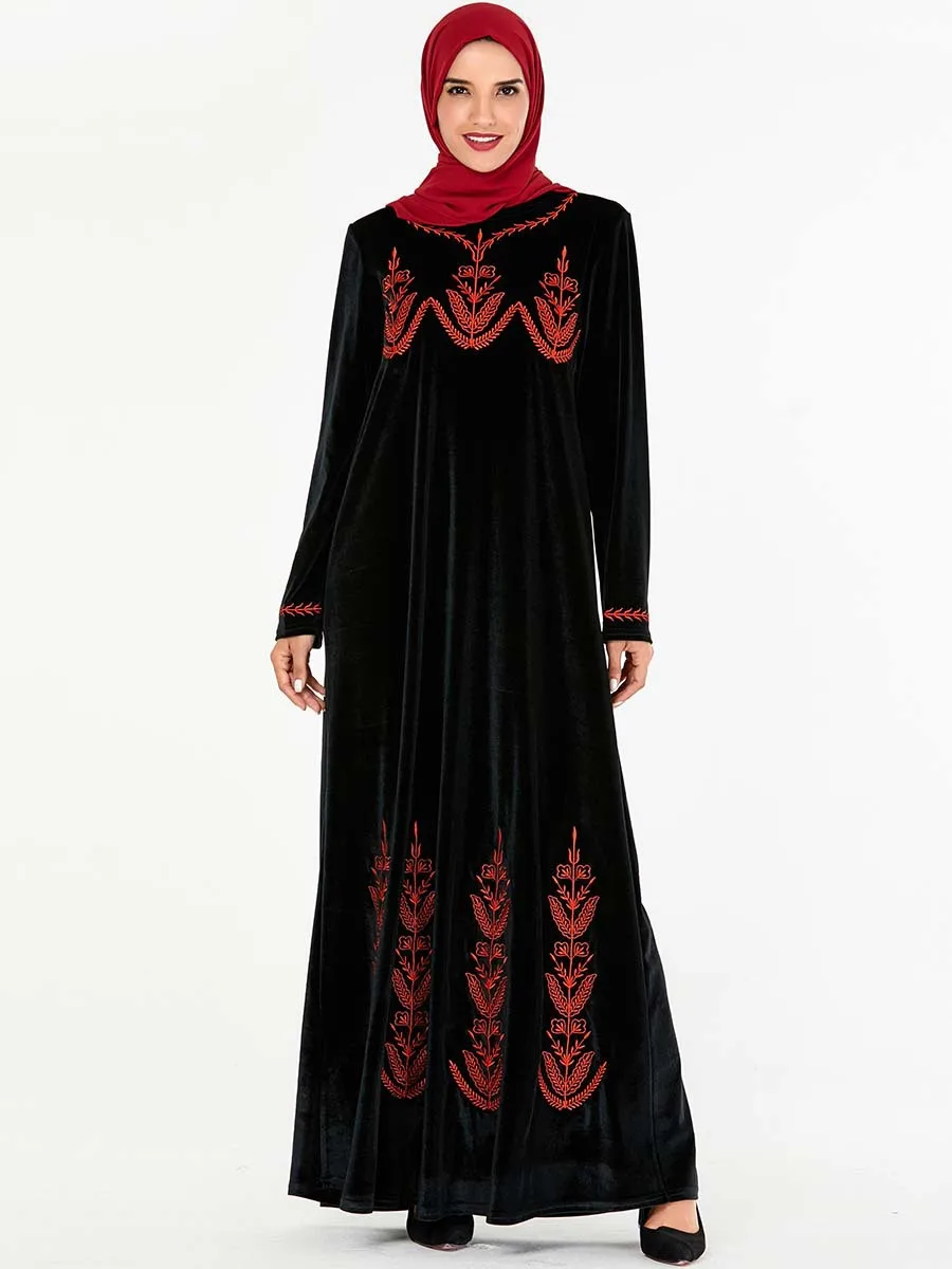 Abaya Дубайский Мусульманский платье, имитирующая Исламскую одежду, Восточный халат из марокена абайя s для женщин, плюс размер, M-4XL, баджу, мусульманский халат Wanita Max
