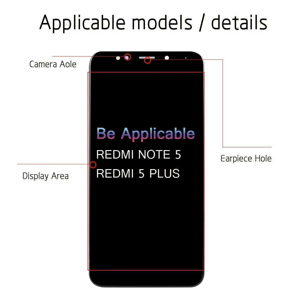 5-99-Original-For-XIAOMI-Redmi-5-Plus-LCD-Display-Touch-Screen-with-Frame-For-XIAOMI