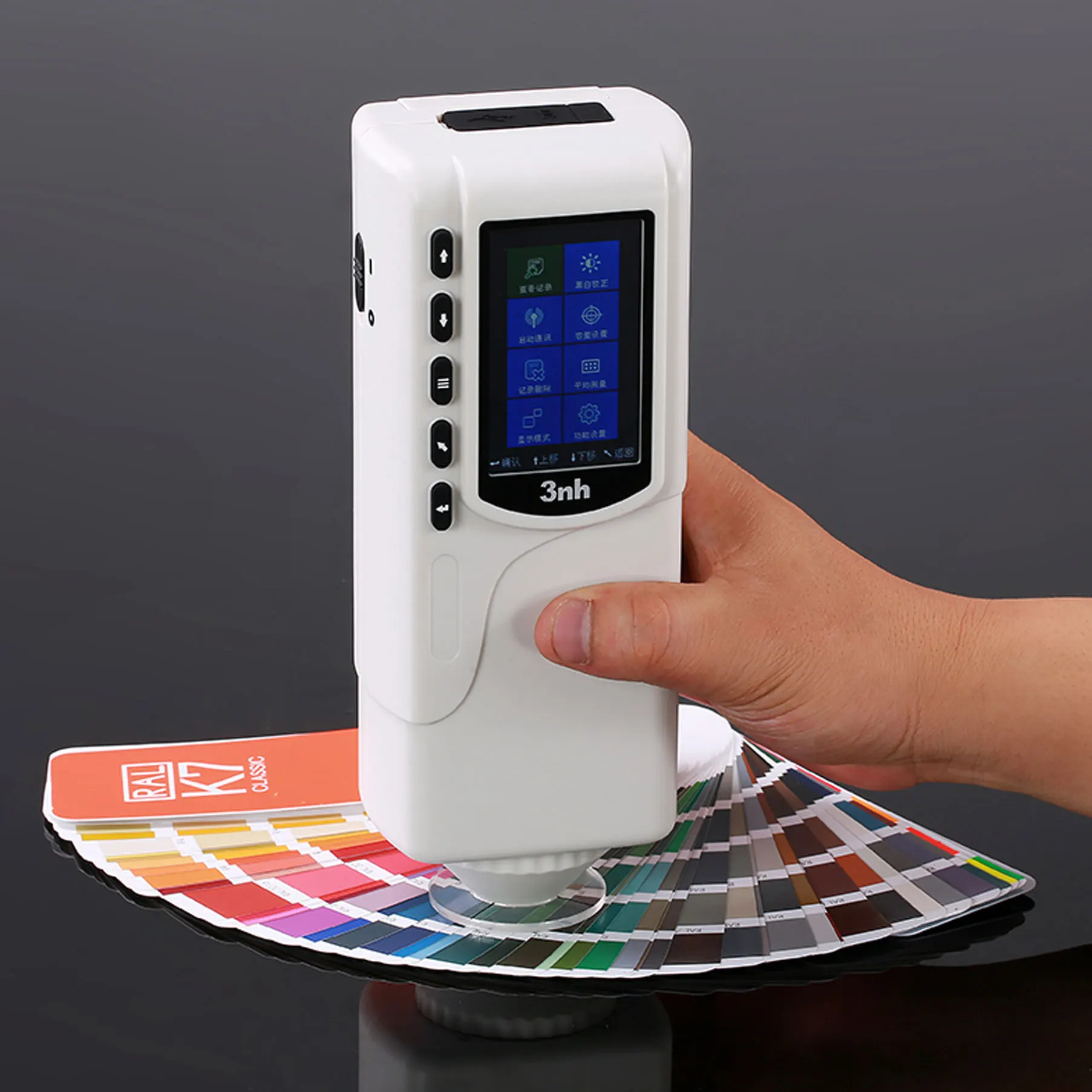 Portable Color meter NR110 precision colorimeter Double Locating 4mm Color Difference Analyzer 2