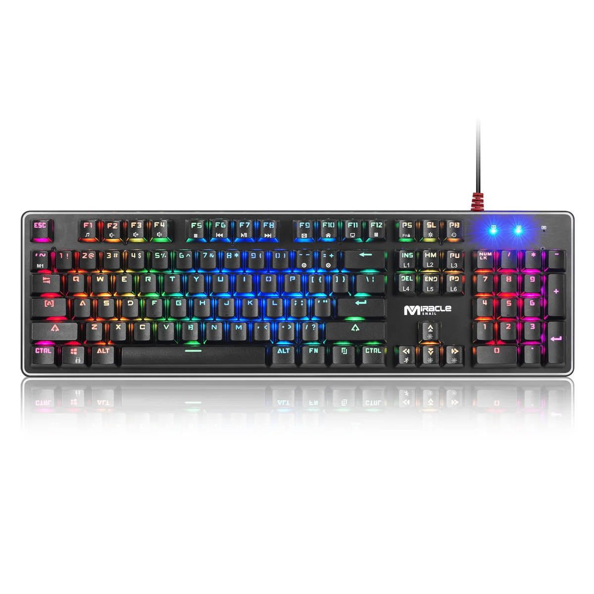 

OEM/G3 Game Mechanical Keyboard/RGB Full Color Backlight 104-Key/Keyclick/Amazon