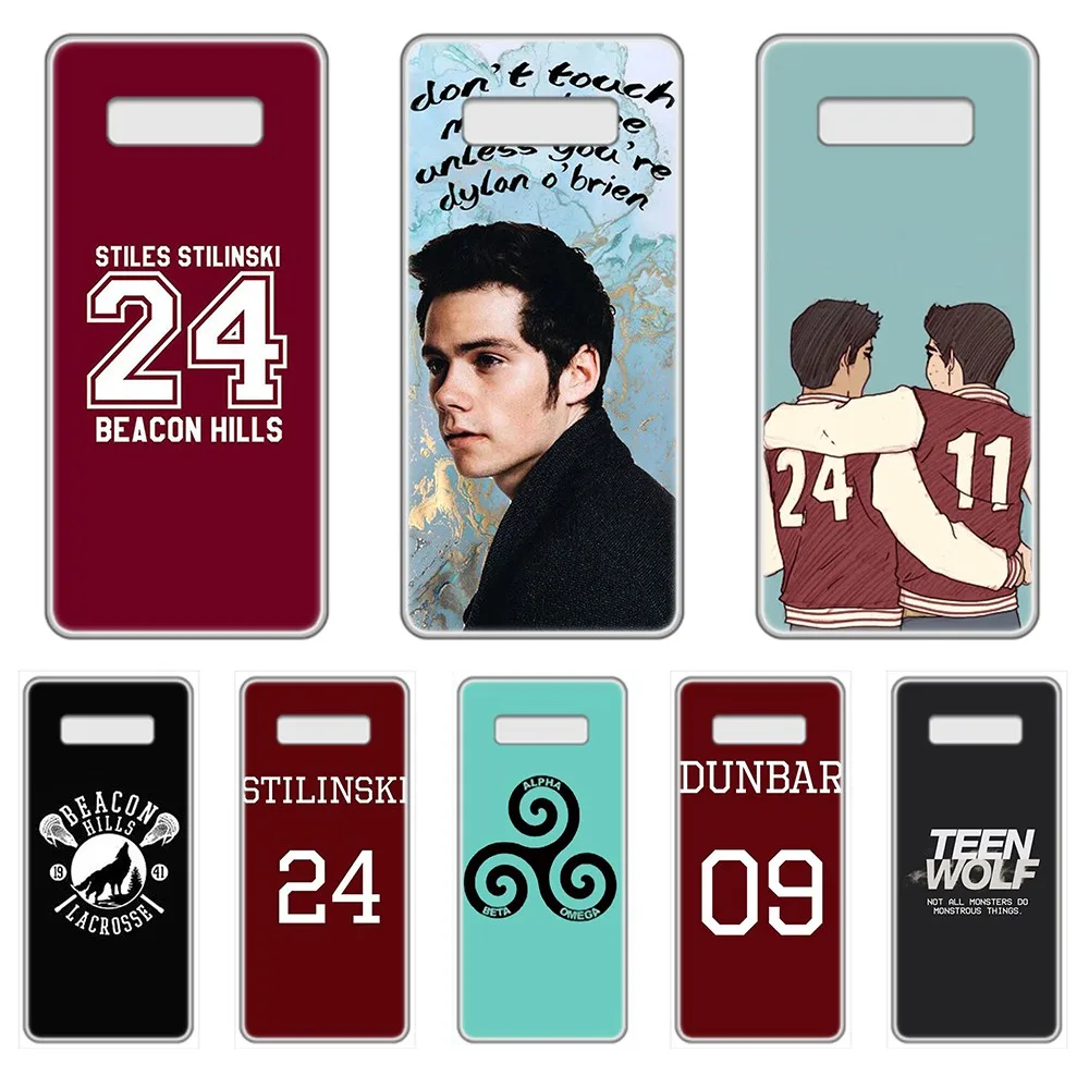 Чехол для телефона Teen Wolf TV series прозрачный чехол SamSung Galaxy S 7 8 9 10 11 20 a 20e 50 51 70 71 Plus Edge